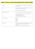 MGMT 101 Final Exam ACTUAL UPDATED QUESTIONS AND CORRECT ANSWERS