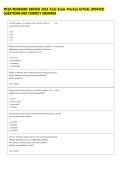 MCSA WINDOWS SERVER 2016 Final Exam Practice ACTUAL UPDATED &NewLine;QUESTIONS AND CORRECT ANSWERS 