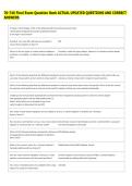70-740 Final Exam Question Bank ACTUAL UPDATED QUESTIONS AND CORRECT &NewLine;ANSWERS 