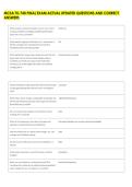 MCSA 70-740 FINAL EXAM ACTUAL UPDATED QUESTIONS AND CORRECT &NewLine;ANSWERS 