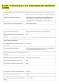 MCSA 70-740 MidTerm study ACTUAL UPDATED QUESTIONS AND CORRECT &NewLine;ANSWERS 
