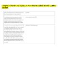 CompTia A&plus; Practice Test 2 &lpar;1001&rpar; ACTUAL UPDATED QUESTIONS AND CORRECT &NewLine;ANSWERS 