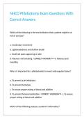 NHCO Phlebotomy Exam Questions With Correct Answers