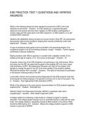 ESE PRACTICE TEST 1 QUESTIONS AND VERIFIED ANSWERS