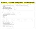 MCS1000 Final Exam UPDATED ACTUAL QUESTIONS AND CORRECT ANSWERS 