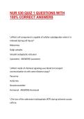 NUR 530 QUIZ 1 QUESTIONS WITH 100&percnt; CORRECT ANSWERS