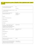 MCS 1000 &lpar;important question&rpar; UPDATED ACTUAL QUESTIONS AND CORRECT &NewLine;ANSWERS 