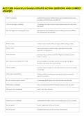 MCS&ast;1000 University of Guelph UPDATED ACTUAL QUESTIONS AND CORRECT &NewLine;ANSWERS 