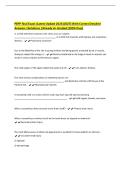 PEPP final Exam &lpar;Latest Update 2026&vert;2027&rpar; With Correct Detailed&NewLine;Answers &vert;Solutions &vert;Already A&plus; Graded &lpar;100&percnt; Pass&rpar;