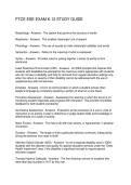 FTCE ESE EXAM K-12 STUDY GUIDE