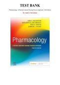 Test Bank for Pharmacology&colon; A Patient-Centered Nursing Process Approach 12th Edition by Linda E&period; McCuistion&comma; Chapter 1-55 &vert; All Chapters