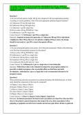 UTA NURS 5338 EXAM ACTUAL EXAM 2026 &vert; MICROBIOLOGY FINAL- PORTAGE LEARNING &vert; URGENT EMERGENCIES &vert; ALL QUESTIONS AND CORRECT ANSWERS &vert; VERIFIED ANSWERS&NewLine;