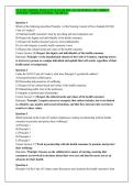 NZ STATE NURSING EXAM ACTUAL EXAM 2026 &vert; ALL QUESTIONS AND CORRECT ANSWERS &vert; VERIFIED ANSWERS &vert; GRADED A&plus;&NewLine;