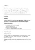 Study Guide Sampling & Sample Preparation &vert; Board Exam 2025&sol;2026