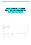 SKYWEST INTERVIEW QUESTIONS WITH CORRECT ANSWERS