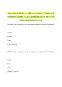 &NewLine;WGU C838 MANAGING CLOUD SECURITY FINAL EXAM OBJECTIVE ASSESSMENT  &vert; COMPLETE QUESTIONS WITH EXPERT SOLUTIONS &vert; 2026 LATEST UPDATED &vert; GET A&plus;&NewLine;