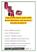 KAISER EKG EXAM COMPLETE PACKAGE DEAL