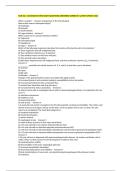 NUR 502 - ADVANCED PATHO EXAM QUESTIONS ANSWERED CORRECTLY LATEST UPDATE 2026