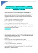 NIH STROKE SCALE GROUP D PATIENT 1-6 COMPLETE 2026&sol;2027 &vert; 100&percnt; Verified Answers &vert; All 6 Patients &vert; Pass Guaranteed - A&plus; Graded&NewLine;&NewLine;