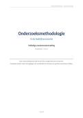 Samenvatting Onderzoeksmethodologie &vert; KU Leuven &vert; 2025&sol;26