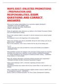WAPS EXAM QUESTIONS AND CORRECT ANSWERS