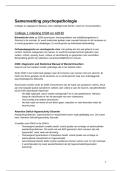 Samenvatting Psychopathologie  kind en jeugdige&vert;Colleges en literatuur&vert; SPO &vert; 2025&sol;26