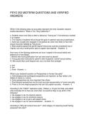 PSYO 353 MIDTERM QUESTIONS AND VERIFIED ANSWERS