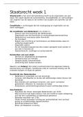 Staatsrecht Week 1 &vert; HBO Rechten &vert; Windesheim &vert; 2025&sol;26