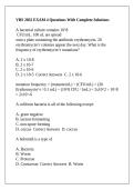 VBS 2032 EXAM 4 Questions With Complete Solutions