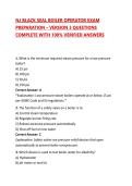 NJ BLACK SEAL BOILER OPERATOR EXAM PREPARATION &ndash; VERSION 3 QUESTIONS COMPLETE WITH 100&percnt; VERIFIED ANSWERS