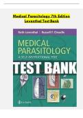 Test Bank for Medical Parasitology 7th Edition by Leventhal 