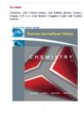 Test Bank -Chemistry&colon; The Central Science&comma; 11th Edition &lpar;Brown&comma; Lemay&rpar;&comma; Chapter 1-25 &vert;&vert; A&plus; Gold Rated &vert;&vert; Complete Guide with Verified Answers