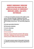 2026&ndash;2027 Complete Emergency Medicine Certification Bundle &vert; American Board of Emergency Medicine &lpar;ABEM&rpar; &vert; Comprehensive Exam Banks with Answers & Rationales