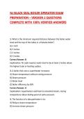 NJ BLACK SEAL BOILER OPERATOR EXAM PREPARATION &ndash; VERSION 2 QUESTIONS COMPLETE WITH 100&percnt; VERIFIED ANSWERS
