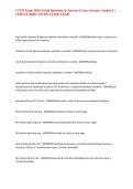 CCEP Exam &lpar;2026&rpar; Exam Questions & Answers &vert; Latest Already Graded A&plus; UPDATE &vert;2026&excl;&excl; STUDY GUIDE EXAM&NewLine;