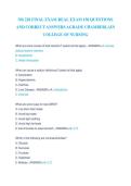 NR 228 Final Exam Questions & Answers &vert; Chamberlain University Nutrition&comma; Health & Wellness Study Guide &vert; Complete Exam Review &vert; Diet Therapy&comma; Vitamins&comma; Minerals&comma; GI Disorders & Clinical Nutrition Exam Prep