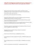 NURS 5357 Neurobiology Exam 1 Questions and Answers &lpar;Verified Answers&rpar; Most Recent exam COMPLETE &lpar;2026&rpar; &lpar;Latest Update 2026&rpar; UPDATE&excl;&excl;&NewLine;