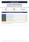 NUR 2356 &sol; NUR2356 Multidimensional Care I MDC 1 Final Exam Actual Exam 2026&sol;2027 &ndash; Complete Exam-Style Questions &vert; Detailed Rationales &ndash; Pass Guaranteed &ndash; A&plus; Graded&NewLine;&NewLine;