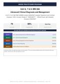 MN 566 Unit 6 7 8 Exam Actual Exam 2026&sol;2027 &ndash; Complete Exam-Style Questions &vert; Detailed Rationales &ndash; Pass Guaranteed &ndash; A&plus; Graded&NewLine;&NewLine;