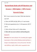 2026 ATI RN COMPREHENSIVE PREDICTOR EXAM &vert; 200 QUESTIONS &plus; RATIONALES &vert; NCLEX-STYLE PRACTICE TEST&NewLine;&NewLine;