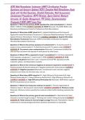 IICRC Mold Remediation Technician &lpar;AMRT&rpar; Certification Practice Questions and Answers Updated 2026 &vert; Complete Mold Remediation Study Guide with Verified Questions&comma; Detailed Rationales&comma; Mold Assessment&comma; Containment Procedures&comma; HEPA Filtration&comma; Spore Contro