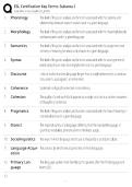 ESL Certification Subarea I &sol; Score 100&percnt; &sol; New Version 2025-2026 &sol; Language Concepts & Acquisition Key Terms&NewLine;&NewLine;