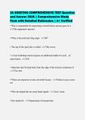 2A HOISTING COMPREHENSIVE TEST Question&NewLine;and Answer 2026 &vert; Comprehensive Study&NewLine;Pack with Detailed Rationales &vert; A&plus; Verified