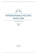 '25-26 Samenvatting lescolleges 'Internationale politiek sinds 1945' KU Leuven