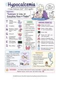 Hypocalcemia Nursing Study Guide & NCLEX Practice Questions &vert; Nursing Education &vert; 2026 Complete Review Bundle