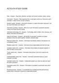 ACTG 474 STUDY GUIDE