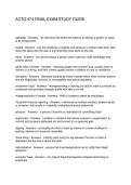 ACTG 474 FINAL EXAM STUDY GUIDE