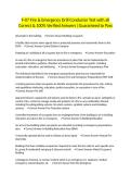 F-07 Fire & Emergency Drill Conductor Test with all Correct & 100&percnt; Verified Answers &vert;Guaranteed to Pass