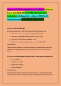 Newest ATI RN Comprehensive Predictor 2026 Exit &NewLine;Exam with NGN 100&percnt; Verified Answers and &NewLine;Rationales 180 Questions to Pass 2026 RN ATI &NewLine;ComprehensivePredictor 2026 Exit Exam