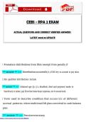 CEBS RPA 2 Exam Study Guide&colon; Retirement Plan Administration Q&A